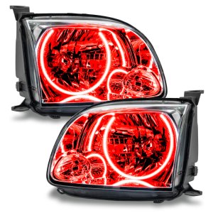 Toyota Tundra Headlight Halo Kit - ORACLE Lighting - Pre-Assembled SMD - Red - `05-`06